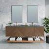 Marcello 72" (Vanity Only Pricing) in Chestnut